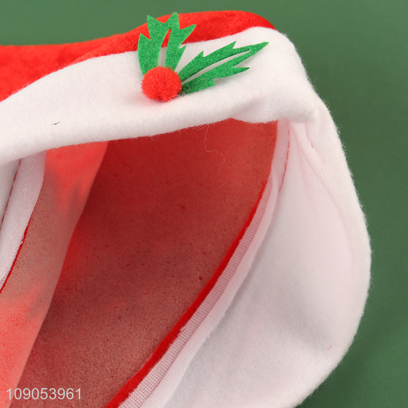 Wholesale Cute Christmas Hat Kids Santa Hat Xmas Party Favors