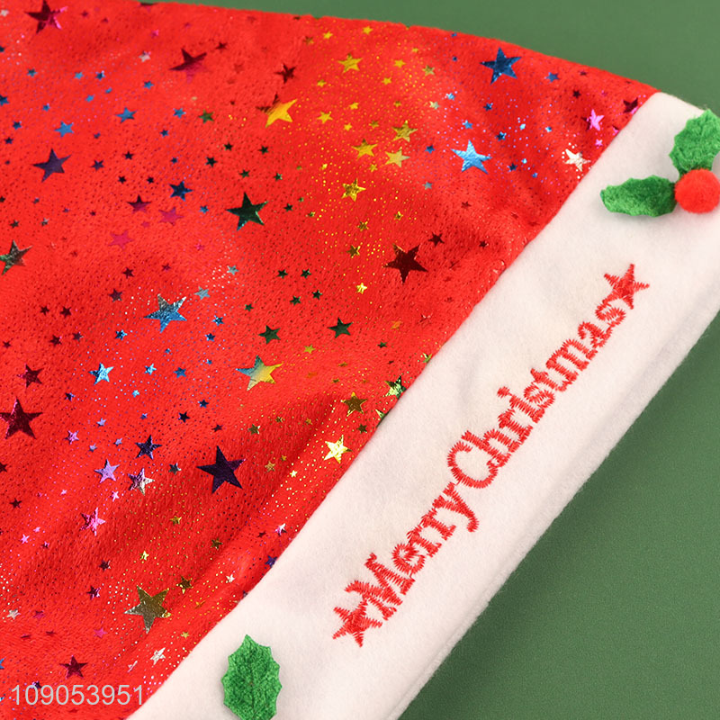 Factory Price Cute Santa Hat Christmas Hat for Men Women Kids