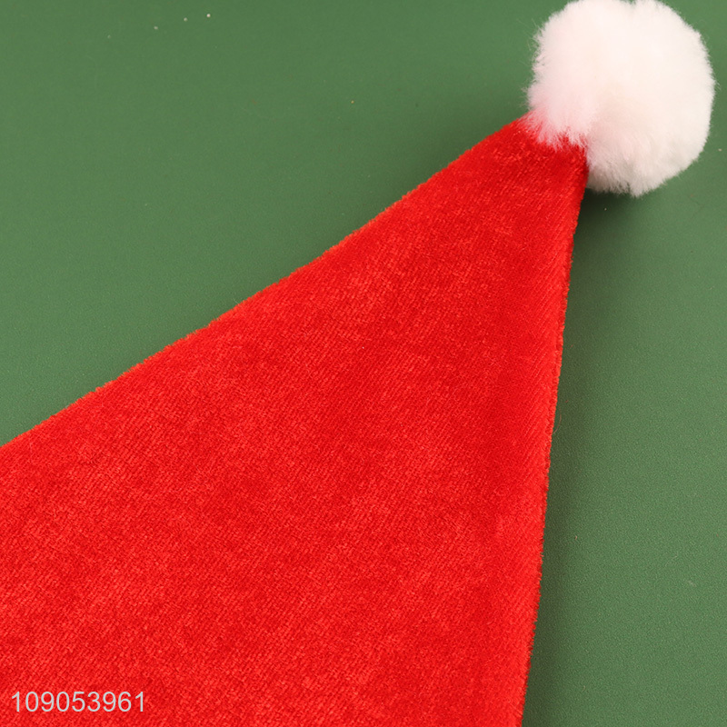 Wholesale Cute Christmas Hat Kids Santa Hat Xmas Party Favors