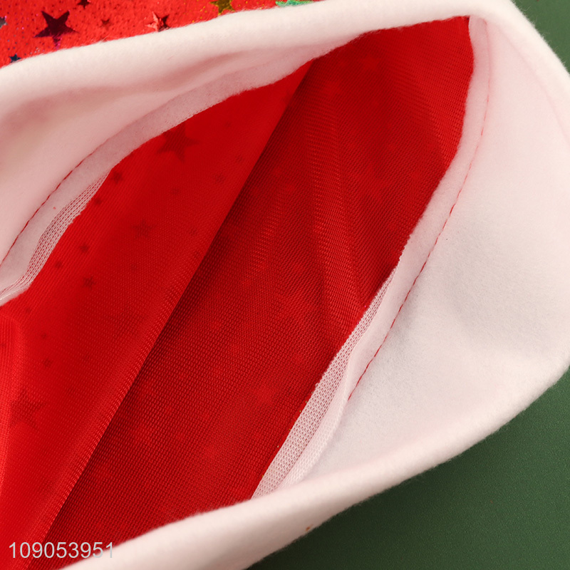 Factory Price Cute Santa Hat Christmas Hat for Men Women Kids