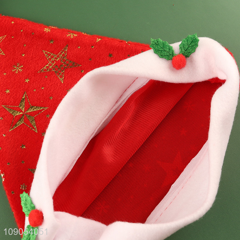 Wholesale Unisex Santa Hat Star Christmas Hat Xmas Holiday Hat