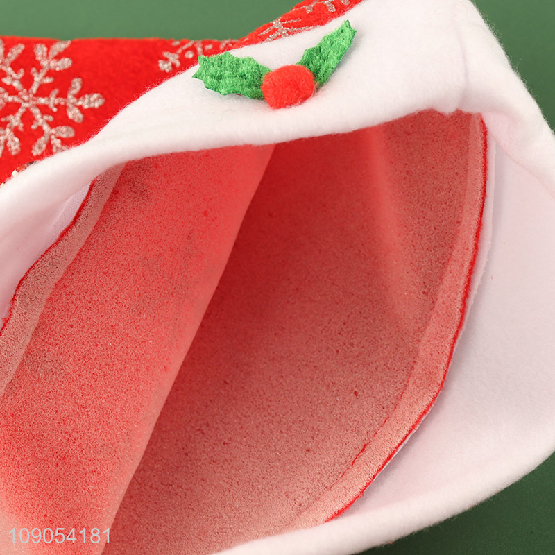 New Arrival Snowflake Christmas Hat Santa Hat Festive Party Hat