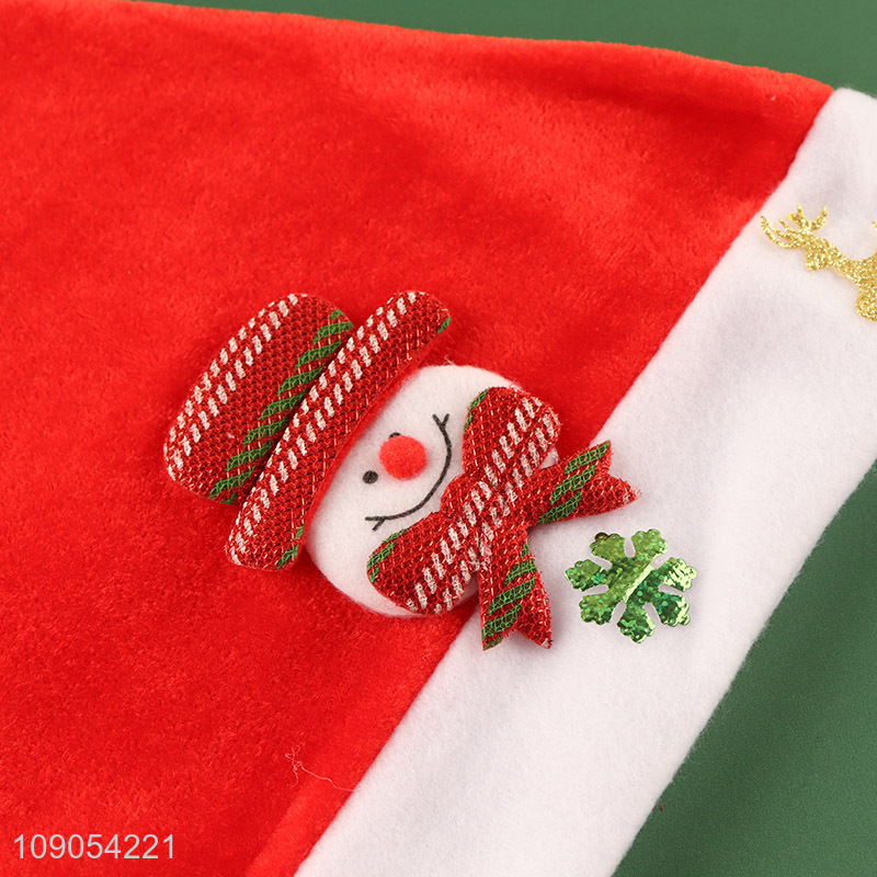 Factory Price Cute Christmas Hat Santa Hat Xmas Party Favors