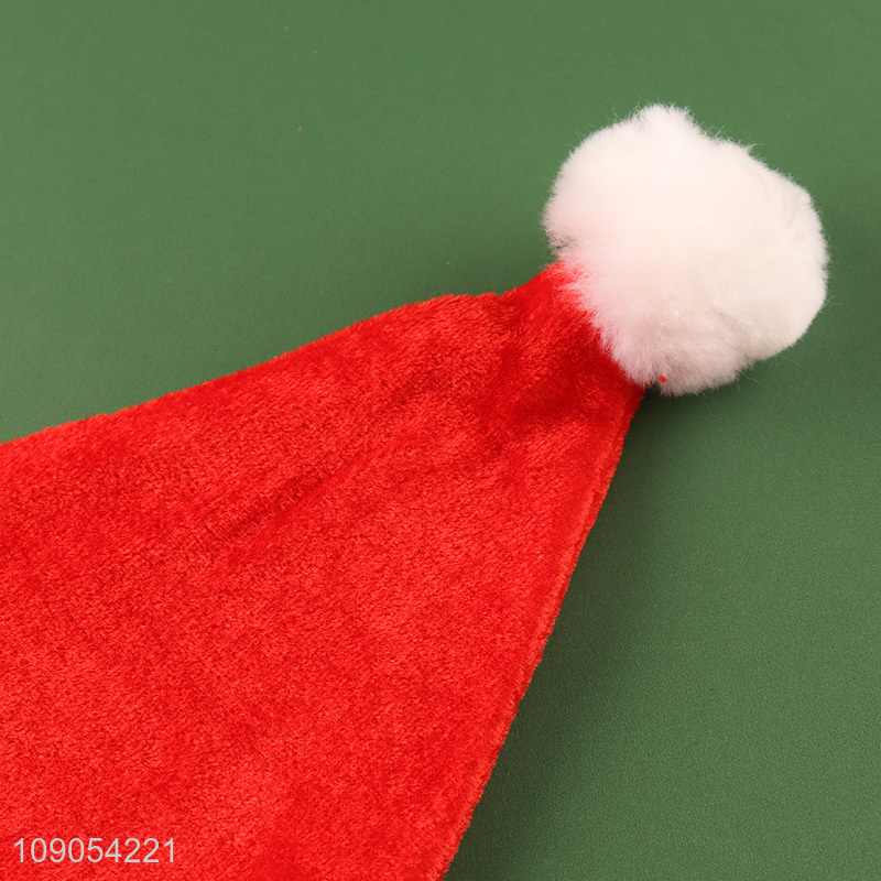 Factory Price Cute Christmas Hat Santa Hat Xmas Party Favors