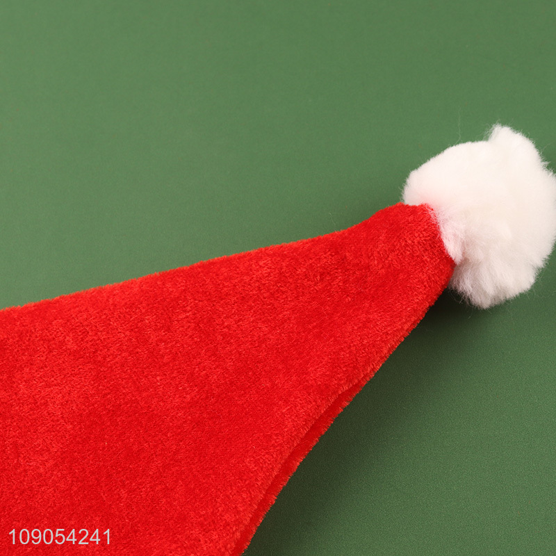 High Quality Cute Christmas Hat Non-Woven Santa Hat for Kids