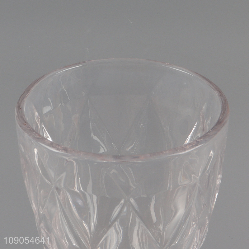 Top quality clear glass whiskey glasses wine glasses champagne glasses