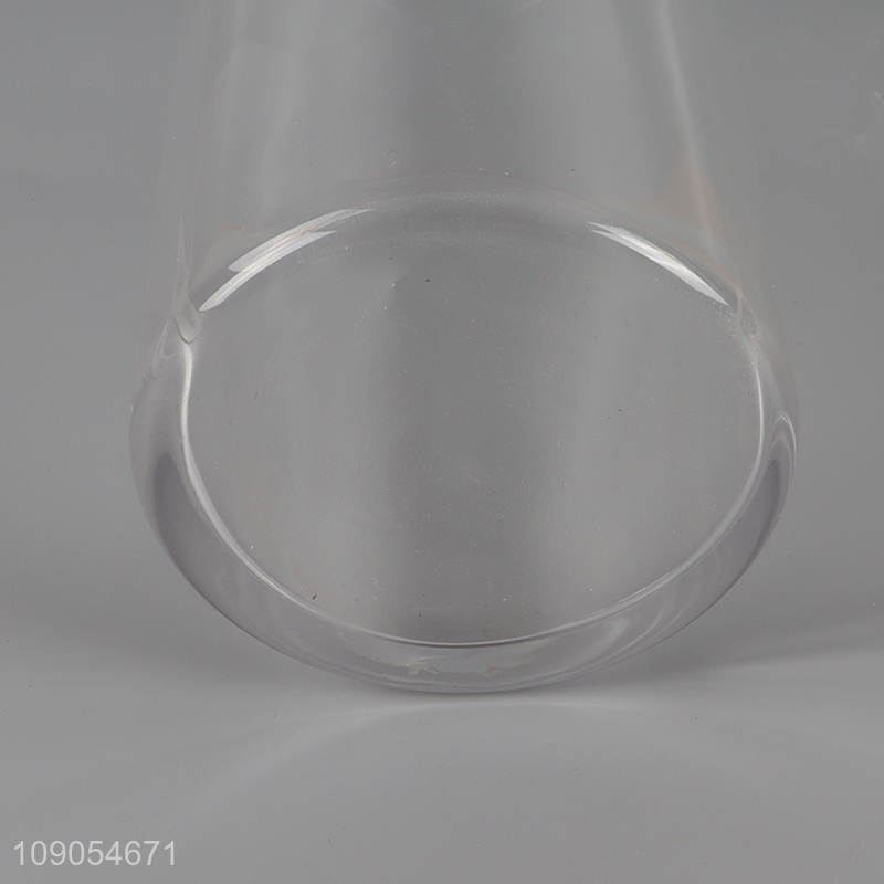 Good quality home decor glass unbreakable flower vase hydroponic vase