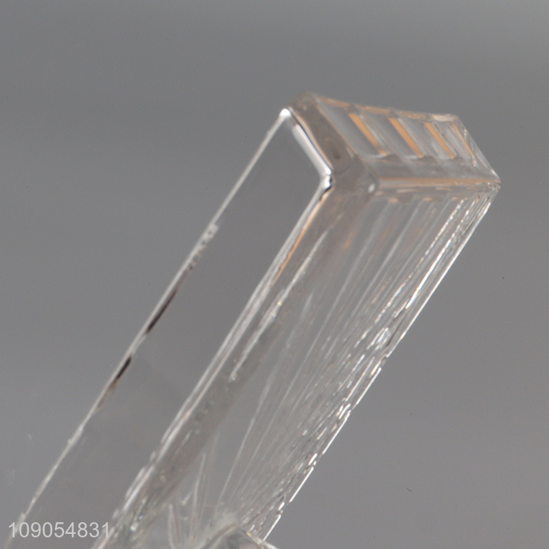 Top products clear glass tabletop decor fruits dessert serving plate