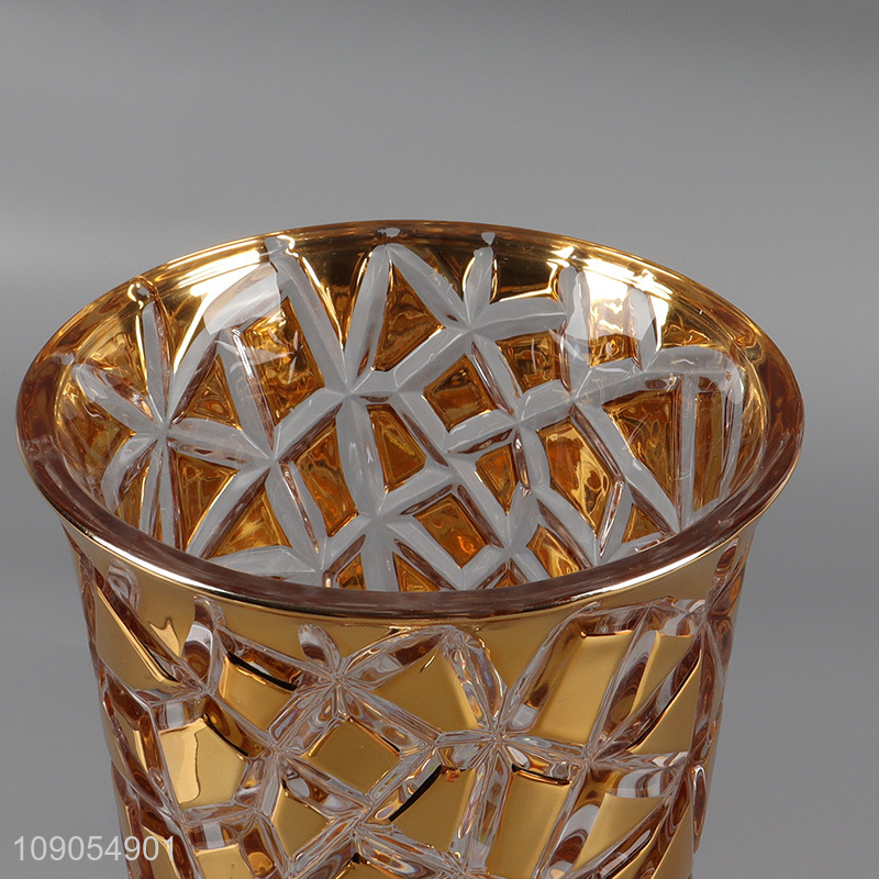 Factory supply luxury style glass juice beverage dispenser for drinking