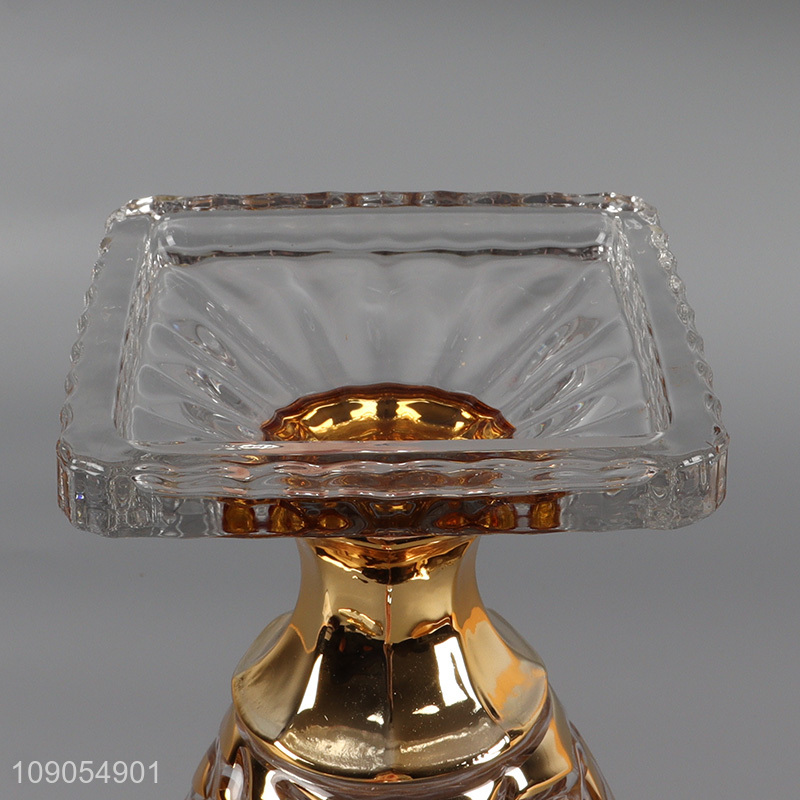 Factory supply luxury style glass juice beverage dispenser for drinking