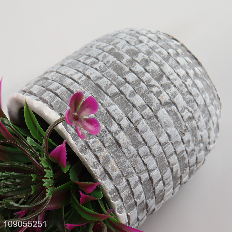 Wholesale Fake Plants Artitificial Potted Plants for Table Decor