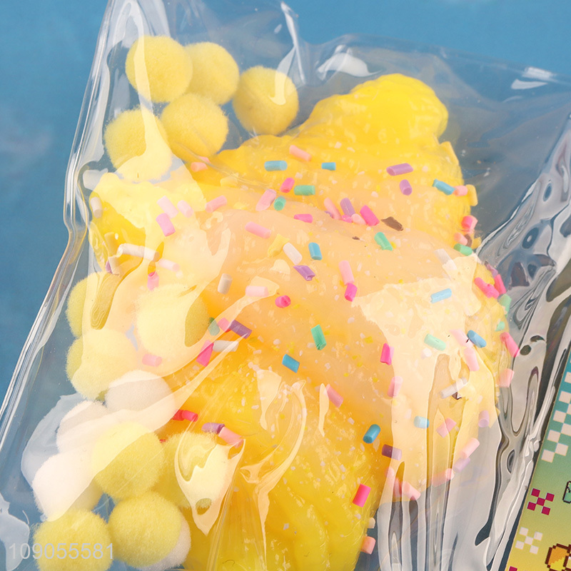 Online Wholesale Soft Stress Relief Squeeze Fidget Toy Squishy Croissant