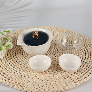Good selling Chinese-Style ceramic teapot teacup set gifts set wholesale