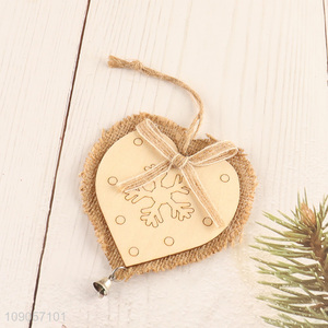 Hot Sale Christmas Tree Decorations Ornaments Christmas Wooden Hanging Ornaments