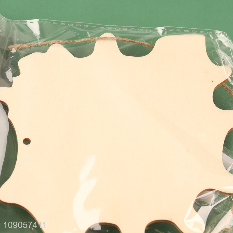 High Quality DIY Coloring Halloween Wooden Craft Kit Halloween Decorations