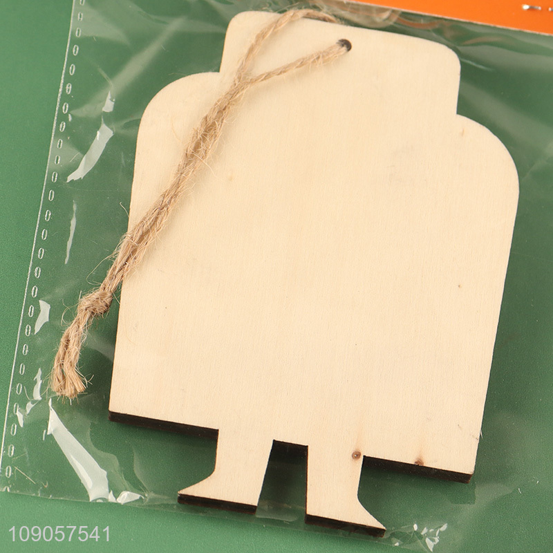 High Quality Halloween Wooden Skeleton Decorations Halloween Wooden Hanging Ornaments