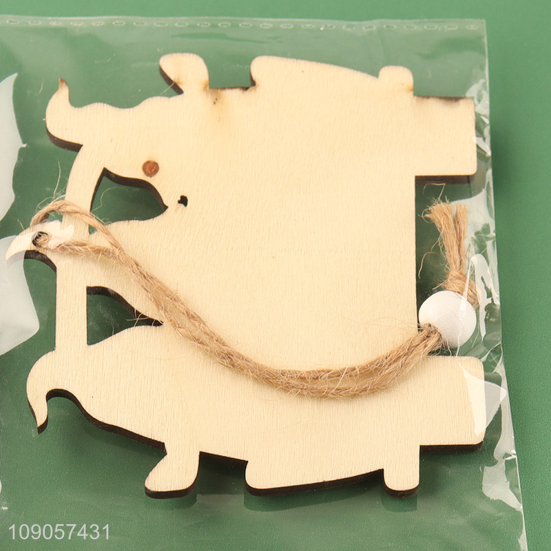 Online Wholesale Halloween Wooden Hanging Ornaments Wooden Pumpkin Car Pendants