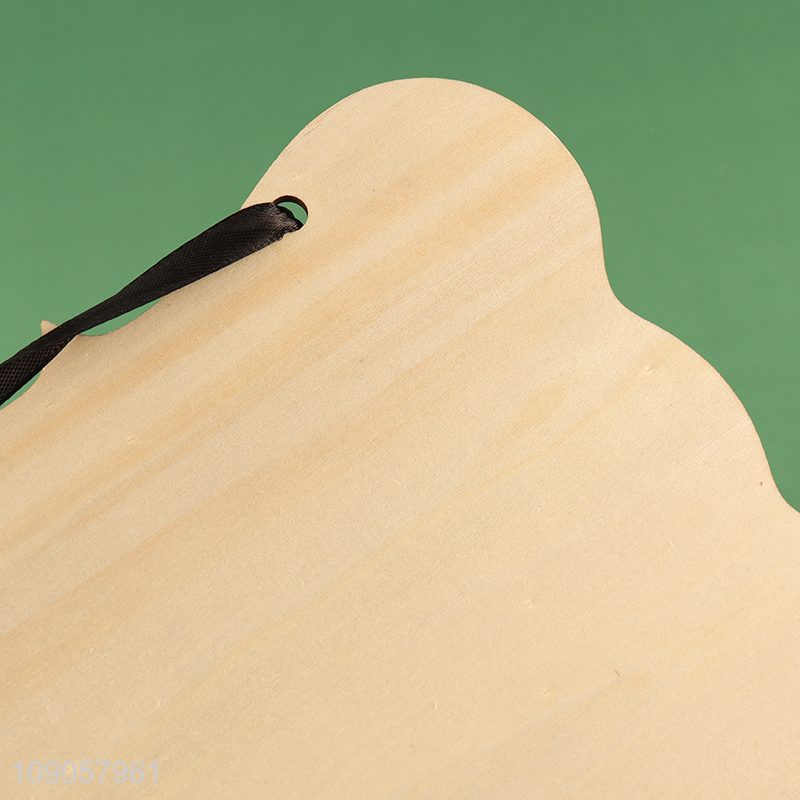 Promotional Halloween Witch Sign Halloween Wooden Hanging Decorations for Front Door