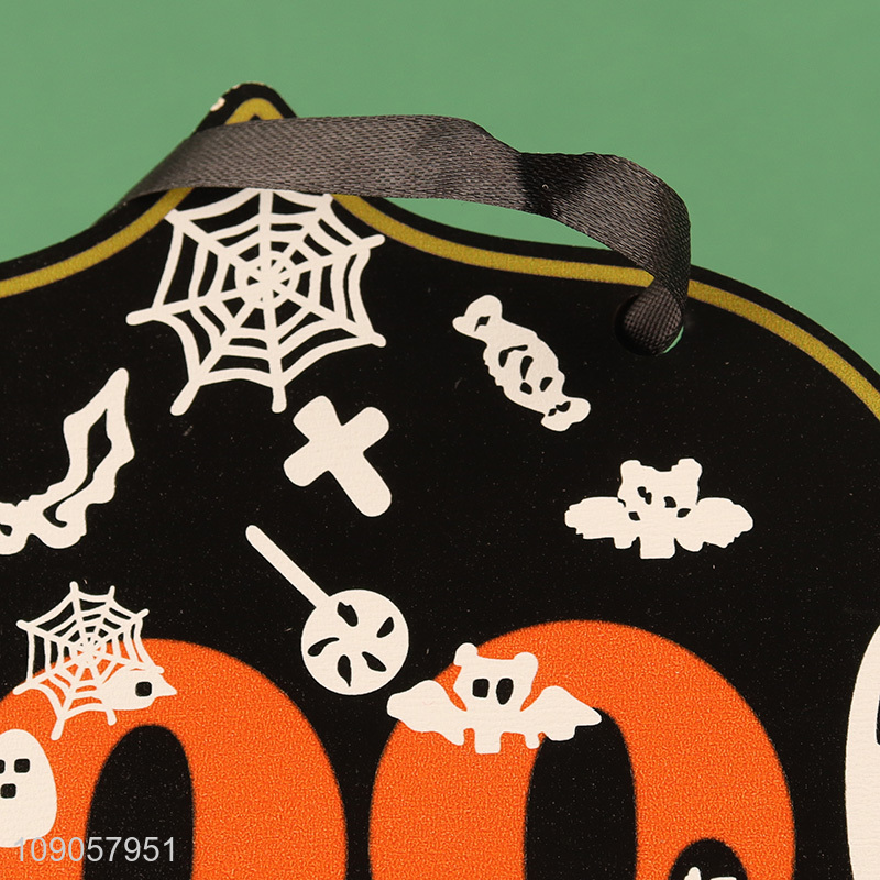 Popular Product Halloween Wooden Signs Wooden Hanging Ornaments for Front Door