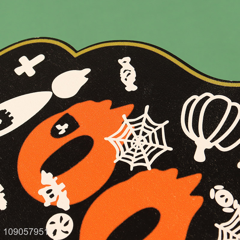 Popular Product Halloween Wooden Signs Wooden Hanging Ornaments for Front Door