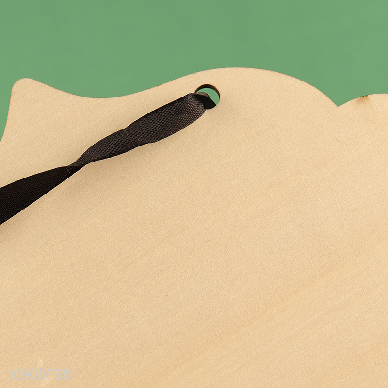 Popular Product Halloween Wooden Signs Wooden Hanging Ornaments for Front Door