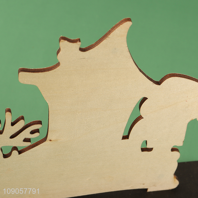 New Product Halloween Wooden Table Decorations Halloween Party Decorations