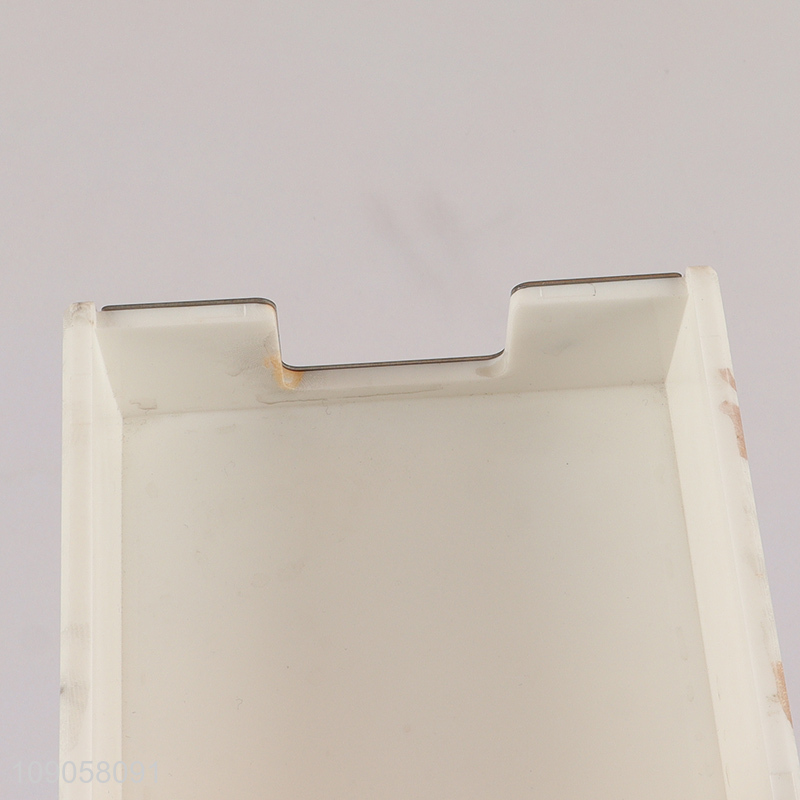 Yiwu market office desktop organizer acrylic memo pad sticky note holder