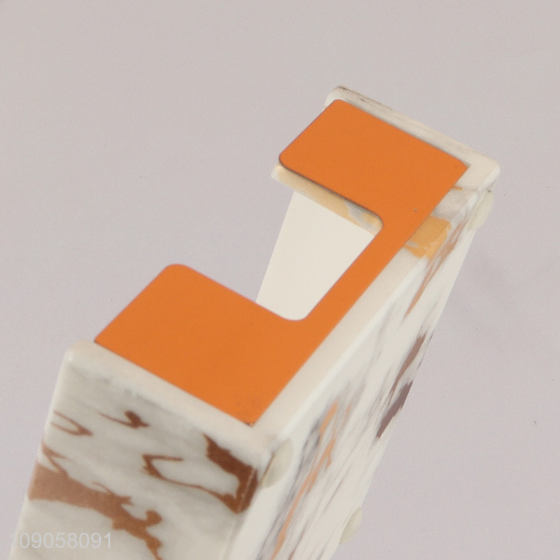 Yiwu market office desktop organizer acrylic memo pad sticky note holder