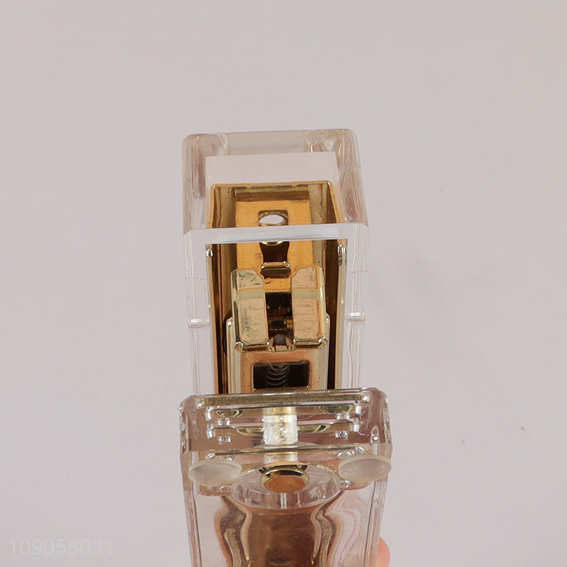 Good sale desktop office hand book binding metal paper stapler wholesale