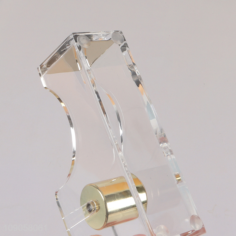 Good quality school office supplies acrylic clear desk tape dispenser