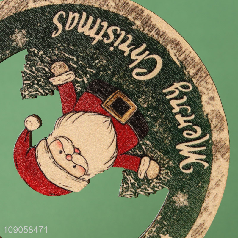 Popular Product Christmas Tree Decorations Christmas Hanging Wooden Ornaments