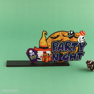 High Quality Halloween Table Decorations Wooden Tables Signs Halloween Signs