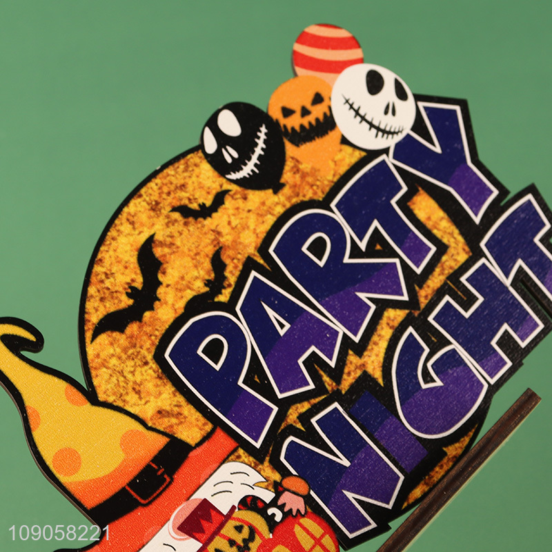High Quality Halloween Table Decorations Wooden Tables Signs Halloween Signs