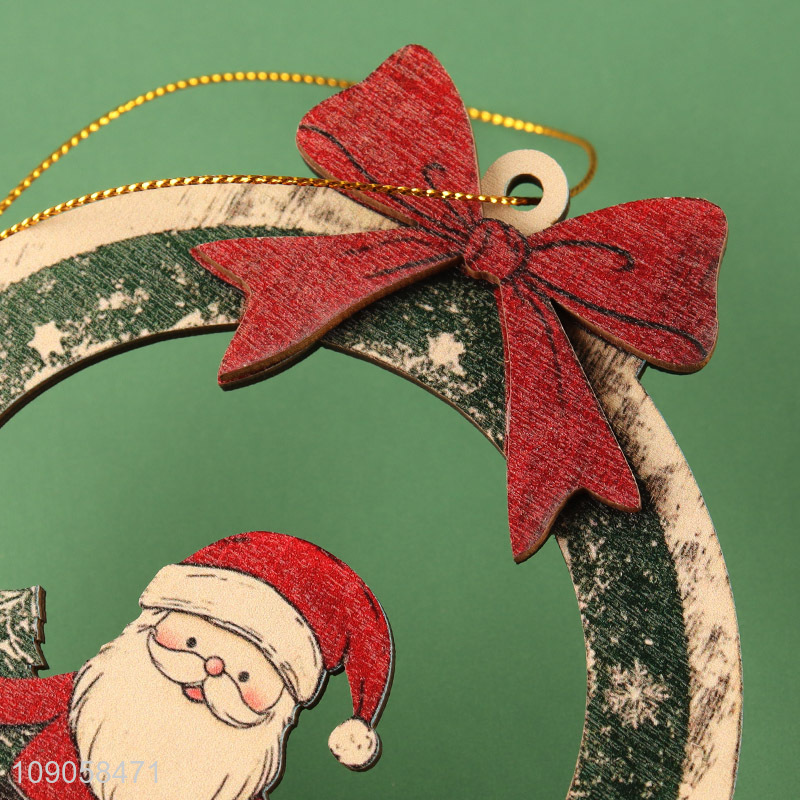 Popular Product Christmas Tree Decorations Christmas Hanging Wooden Ornaments