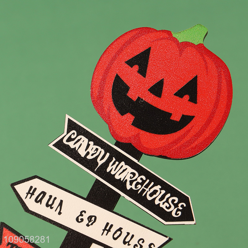 Hot Sale Halloween Table Signs Halloween Table Decorations Halloween Desktop Ornaments