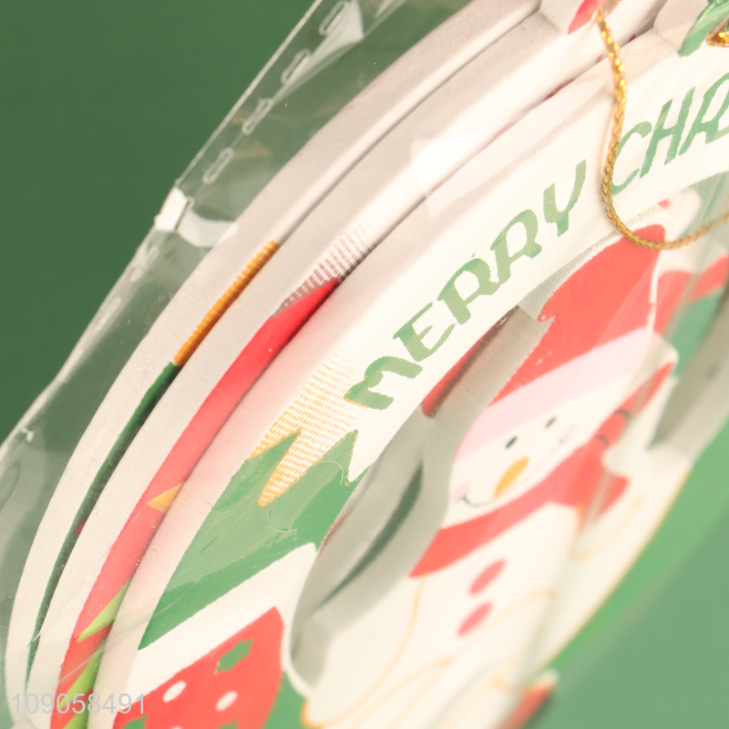 Online Wholesale Wooden Christmas Tree Hanging Ornaments Xmas Party Decorations