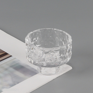 Low price home decor glass tealight candle holder candle holder for sale