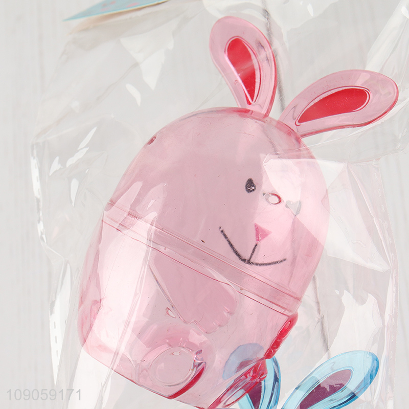 Hot Selling 2PCS Fillable Rabbit-Shaped Plastic Easter Eggs Party Favors