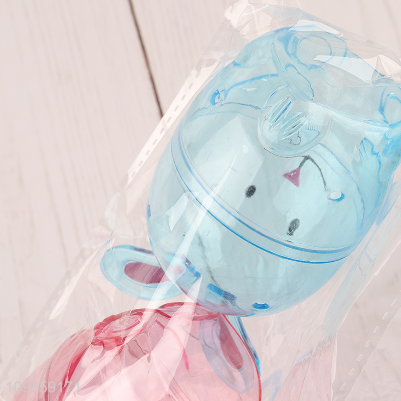 Hot Selling 2PCS Fillable Rabbit-Shaped Plastic Easter Eggs Party Favors