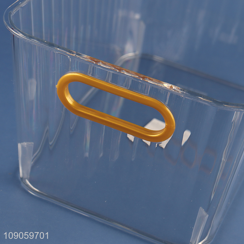 High Quality Clear Storage Bin Multifunctional Plastic Storage Bin with Lid