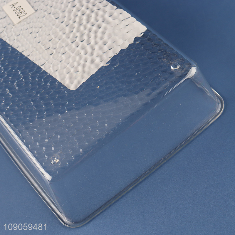 New Arrival Clear Plastic Storage Bins Multi-Purpose Organizer Bins