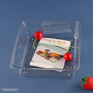 Hot Sale Clear Plastic Storage Bins Multifunctional Storage Containers