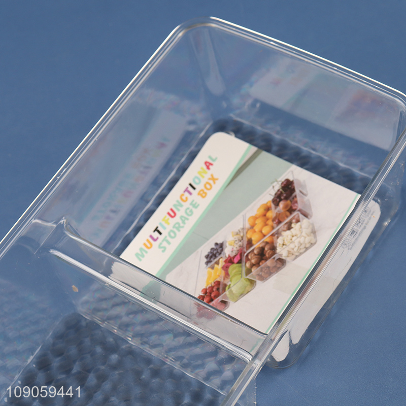 Online Wholesale Clear Plastic Storage Bins Multipurpose Desktop Organizers