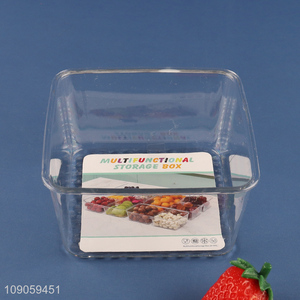 High Quality Clear Plastic Storage Bins Multifunctional Storage Boxes