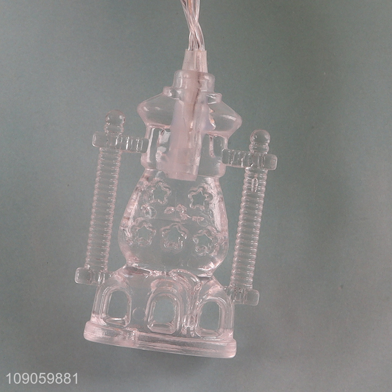 China products transparent holiday decoration string light for home