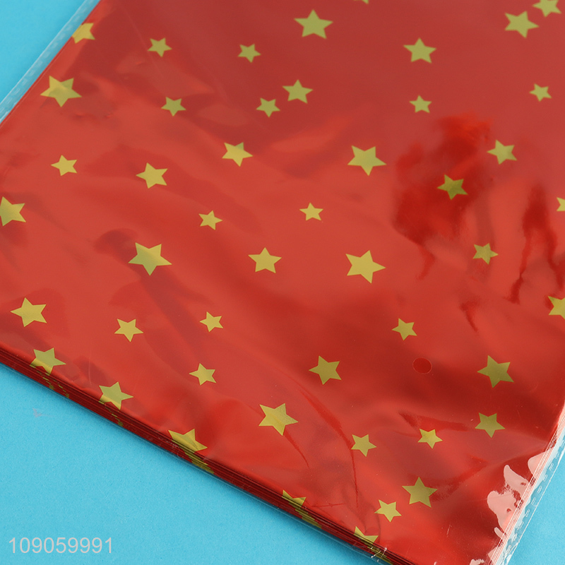 Wholesale 10PCS Aluminum Foil Party Gift Bags for Thanksgiving Christmas