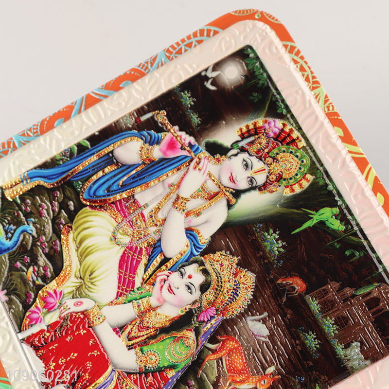 High Quality Square Ceramic Religious Ornaments for Wall or Tabletop Display