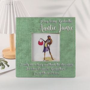 China Imports 3X3 Inch Ceramic Picture Frame Photo Frame for Home Decor