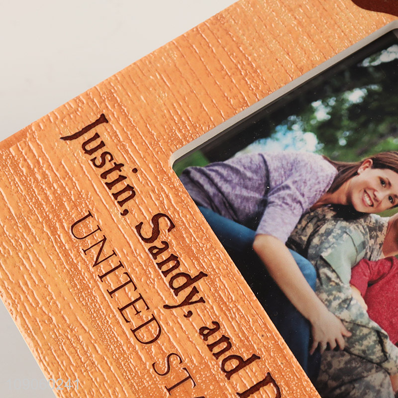 Promotional 4X6 Inch Ceramic Picture Frame Standing Plastic Photo Frame