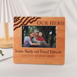 Promotional 4X6 Inch Ceramic Picture Frame Standing Plastic Photo Frame